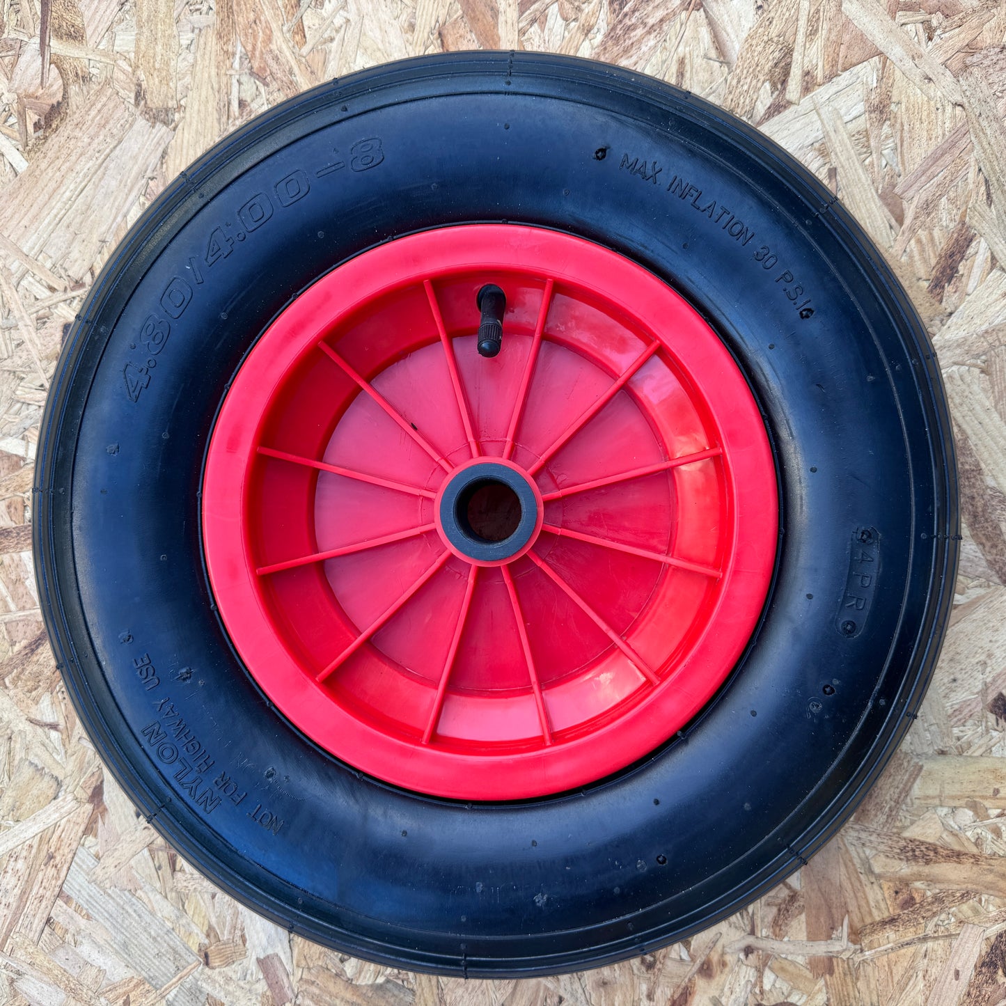 Dinghy Launching Trolley Wheel 8" Pneumatic 4-ply