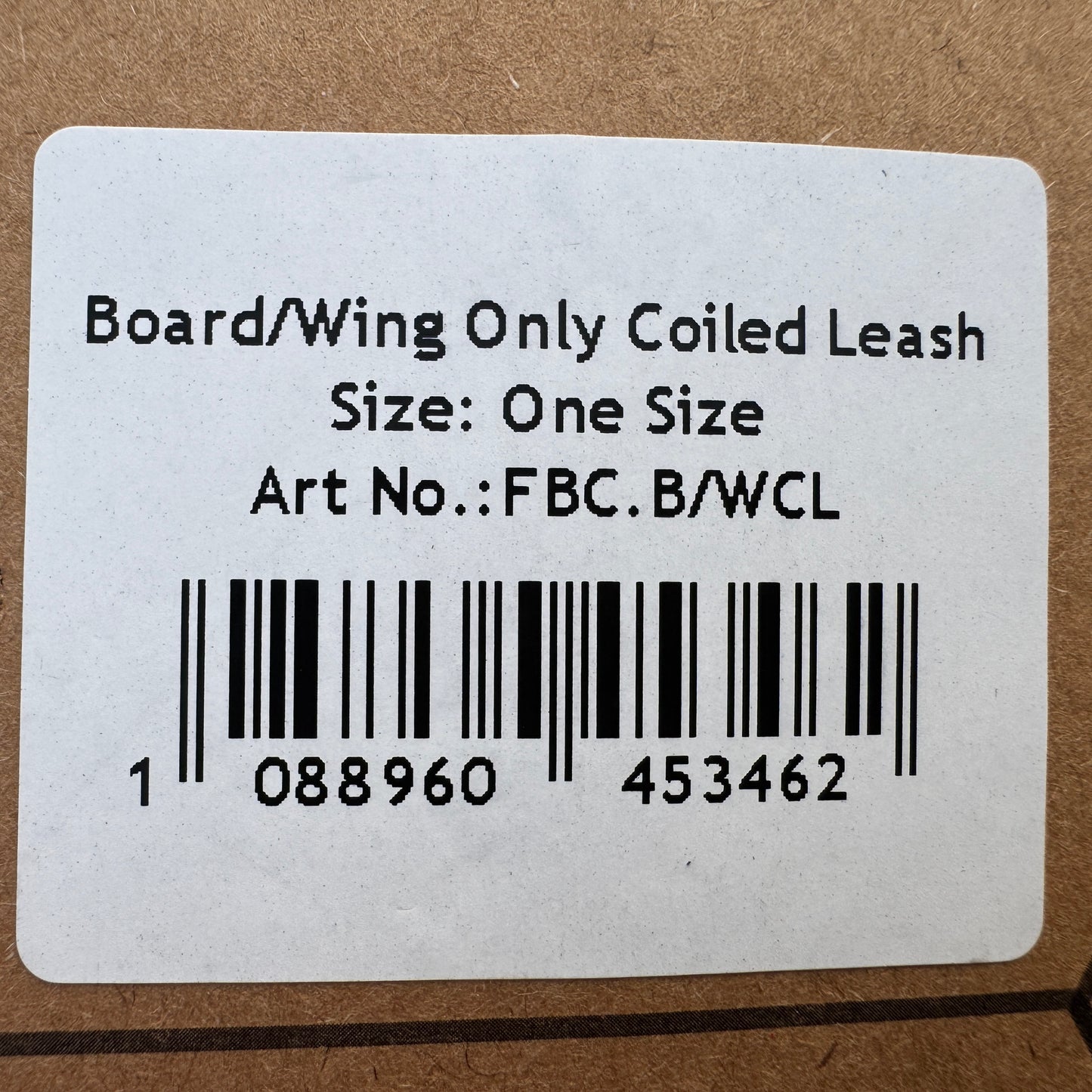 FBC Board-only Coiled Leash V2