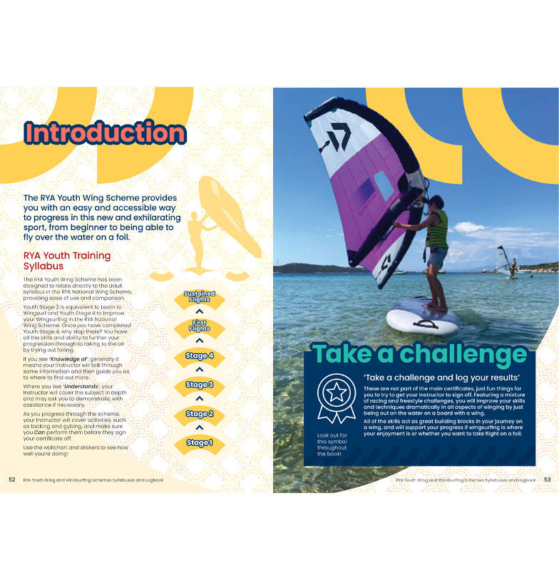 RYA Book G118 - RYA Youth Wing and Windsurfing Schemes