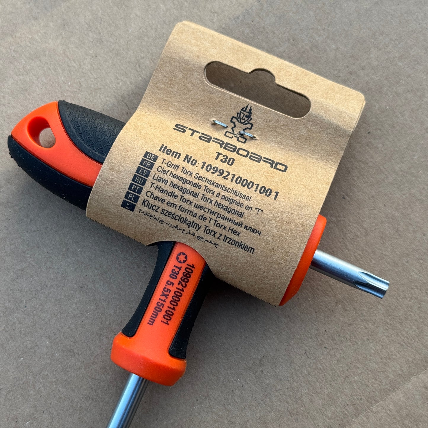 Starboard T-handle Torx T30 Key Wrench