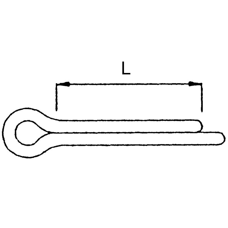Split Pin 2mm A4 (3 pack)