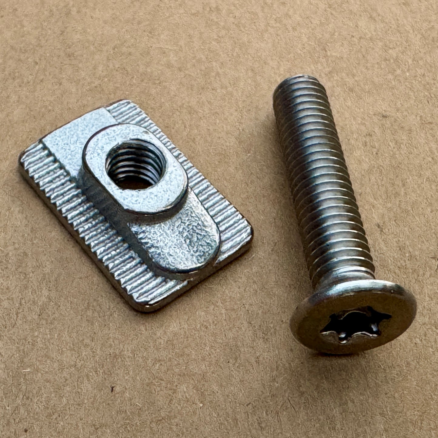 Starboard Wingfoil Track Nut Set TX30 (STANDARD LENGTH pack of 4)