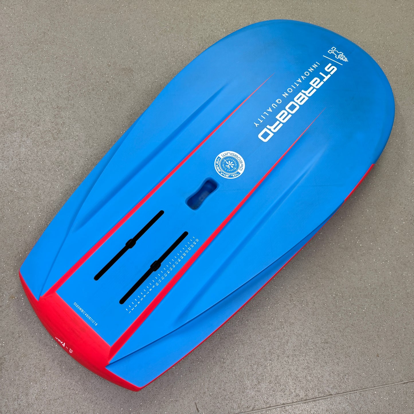 Starboard Wingboard 4'9" x 26" Blue Carbon 70 litre 2023 - NEW/USED