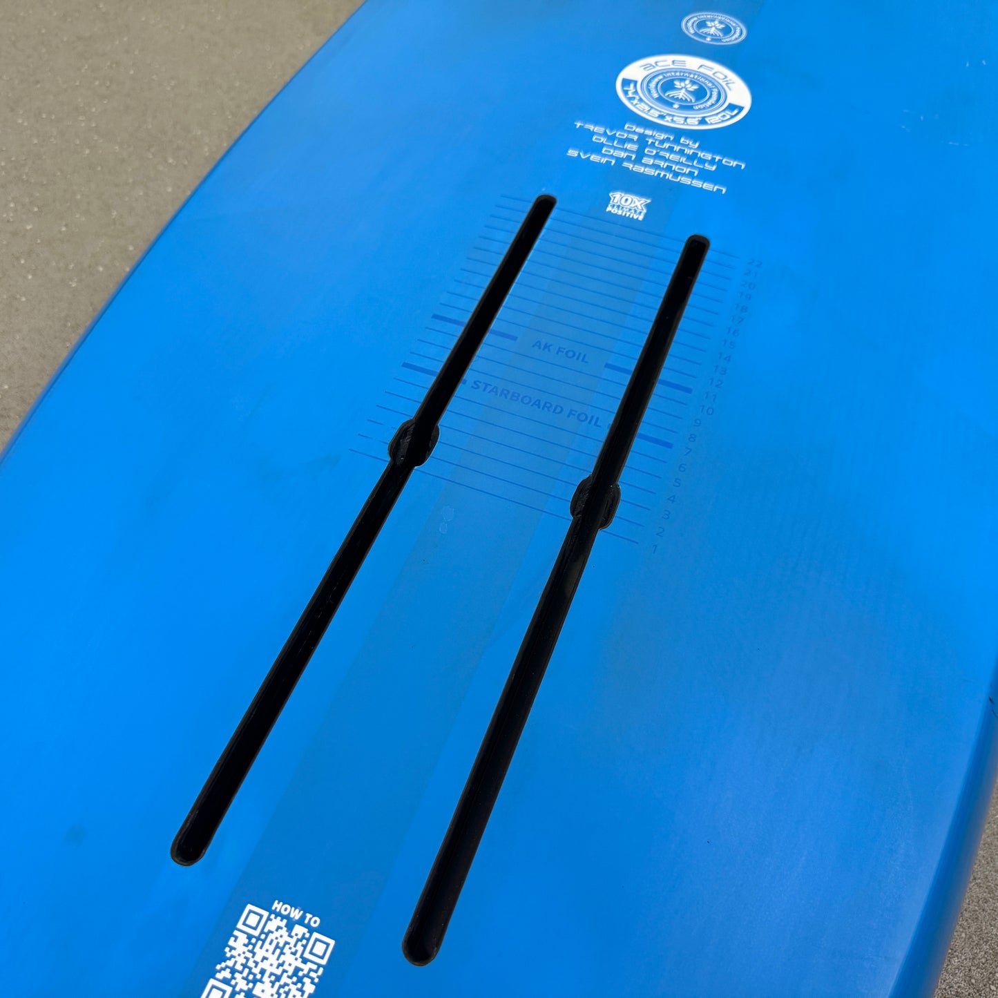 Starboard Ace Foil (downwind) Wingfoil Board 7'4" x 21.5" (120 litres) Blue Carbon 2024 - USED