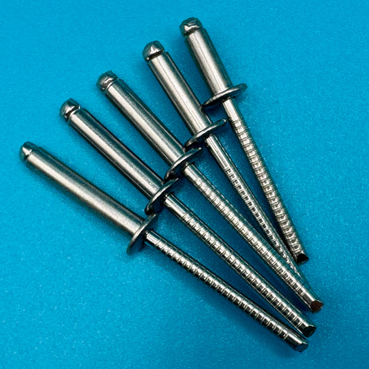 A4 Stainless Pop Rivets 4mm (4 pack)