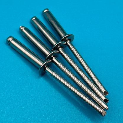 A4 Stainless Pop Rivets 4mm (4 pack)
