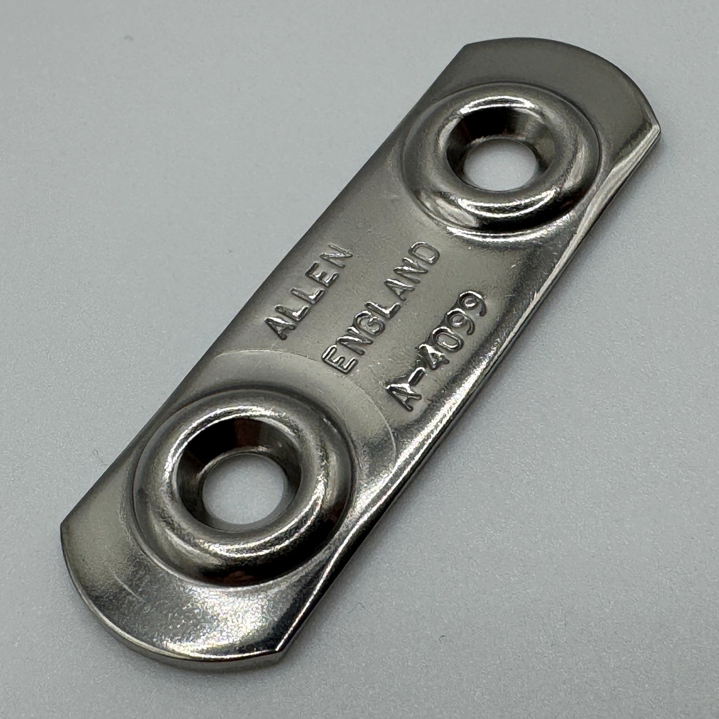 Allen A4099 Stainless Toestrap Plate