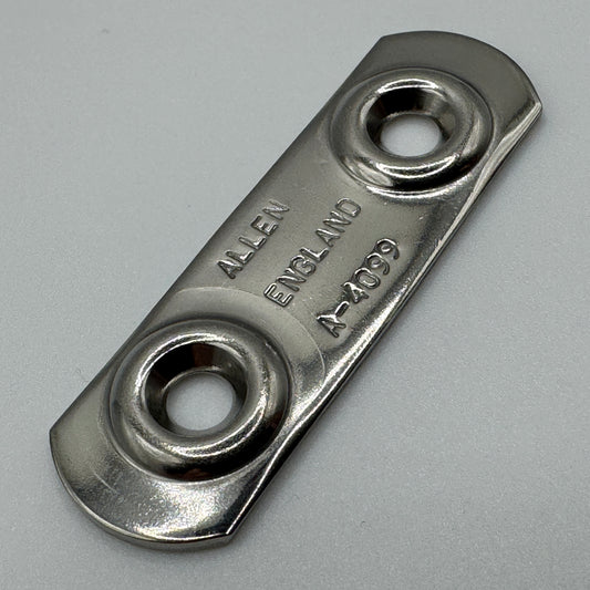 Allen A4099 Stainless Toestrap Plate
