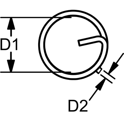 G-Split Ring (pack) A4