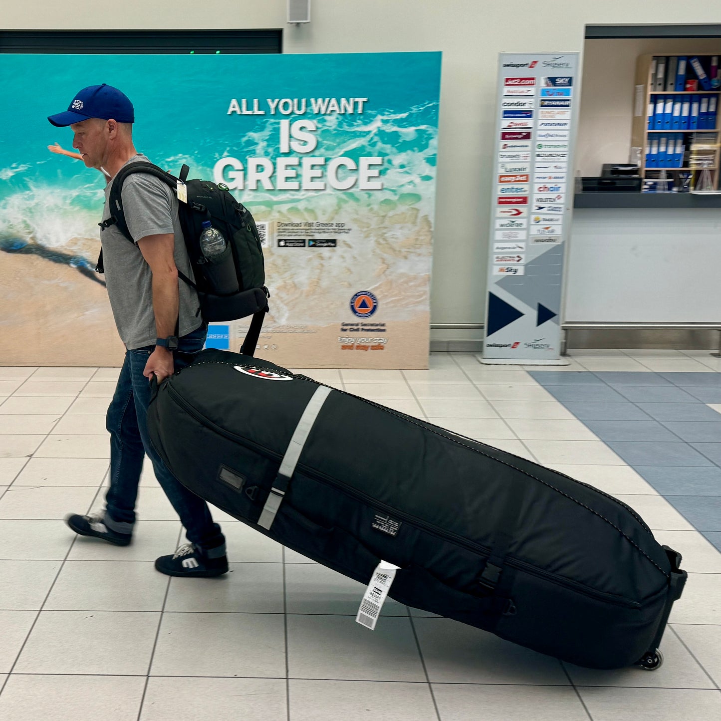 FBC Wing Foil Travel Bag V2