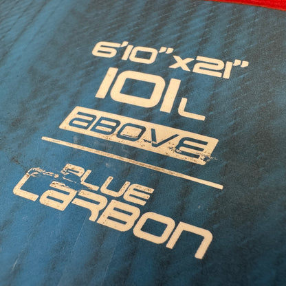 Starboard Above (mid-length) Wingfoil Board 6'10" x 21" (101 litres) Blue Carbon 2025 - USED