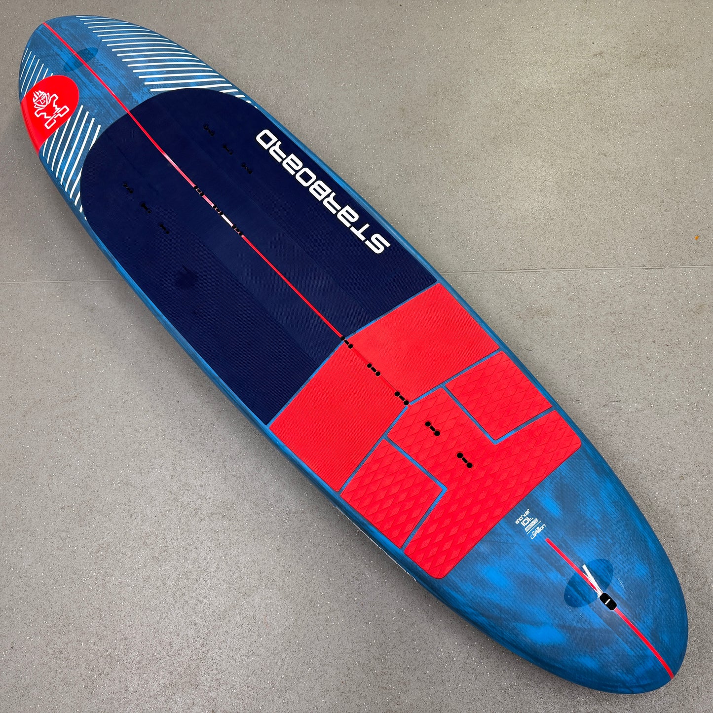 Starboard Above (mid-length) Wingfoil Board 6'10" x 21" (101 litres) Blue Carbon 2025 - USED