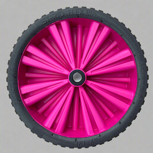 Starco Flex Lite  puncture-proof dinghy launching trolley wheel