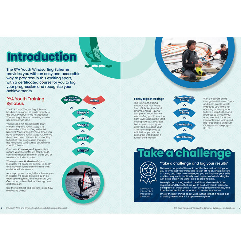 RYA Book G118 - RYA Youth Wing and Windsurfing Schemes