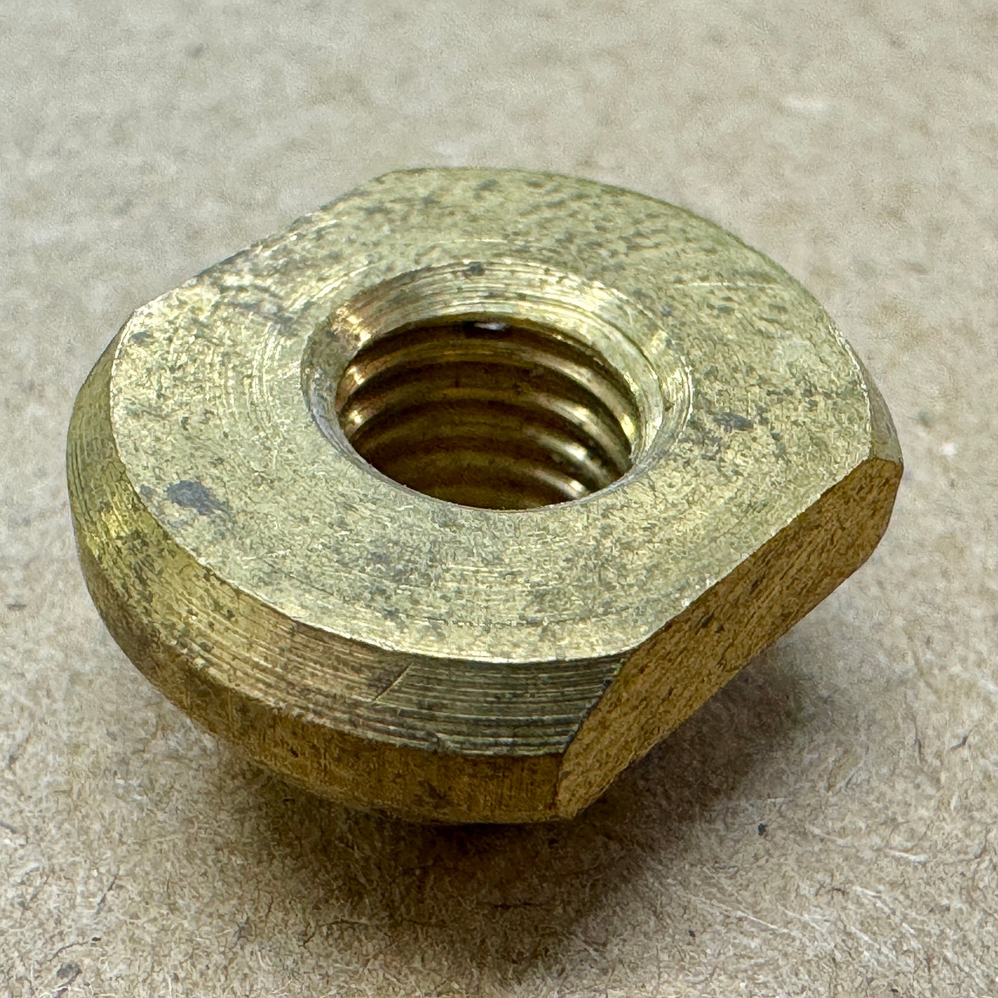 UJ Track Nut Brass