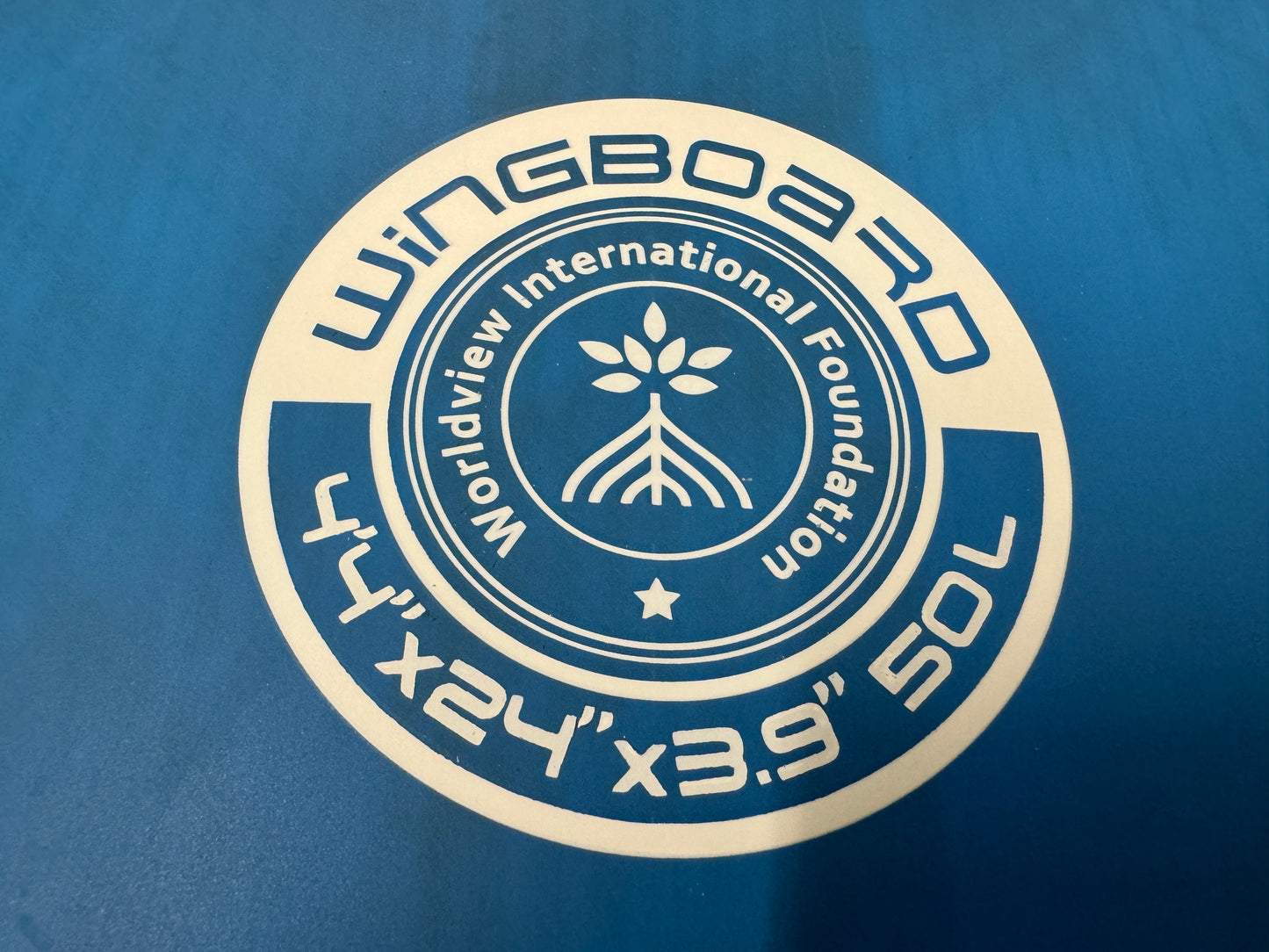 Starboard Wingboard 4'4" x 24.5" Blue Carbon 50 litre 2024 - USED