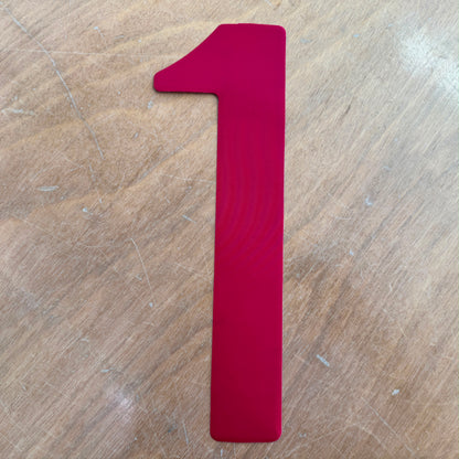 Sail Numbers 300mm Red
