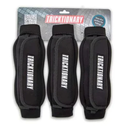 Tricktionary V5 Wingfoil/Windsurf Footstraps (Set 3) Black